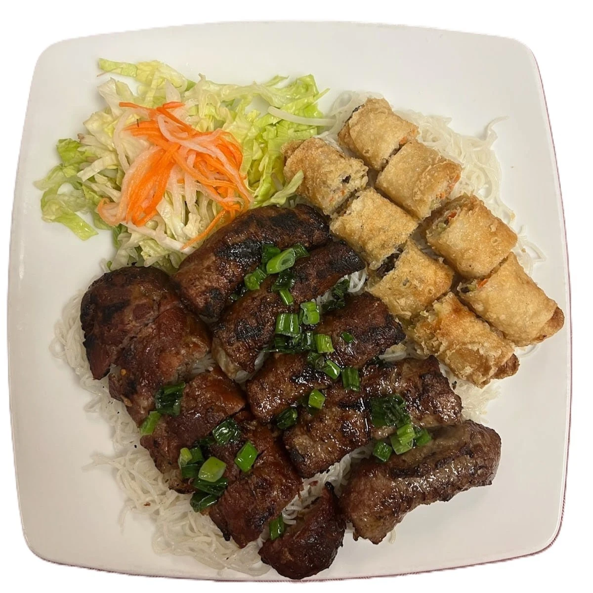 Best Rice vermicelli,spring rll, skewer beef and skewer pork in Regina, SK